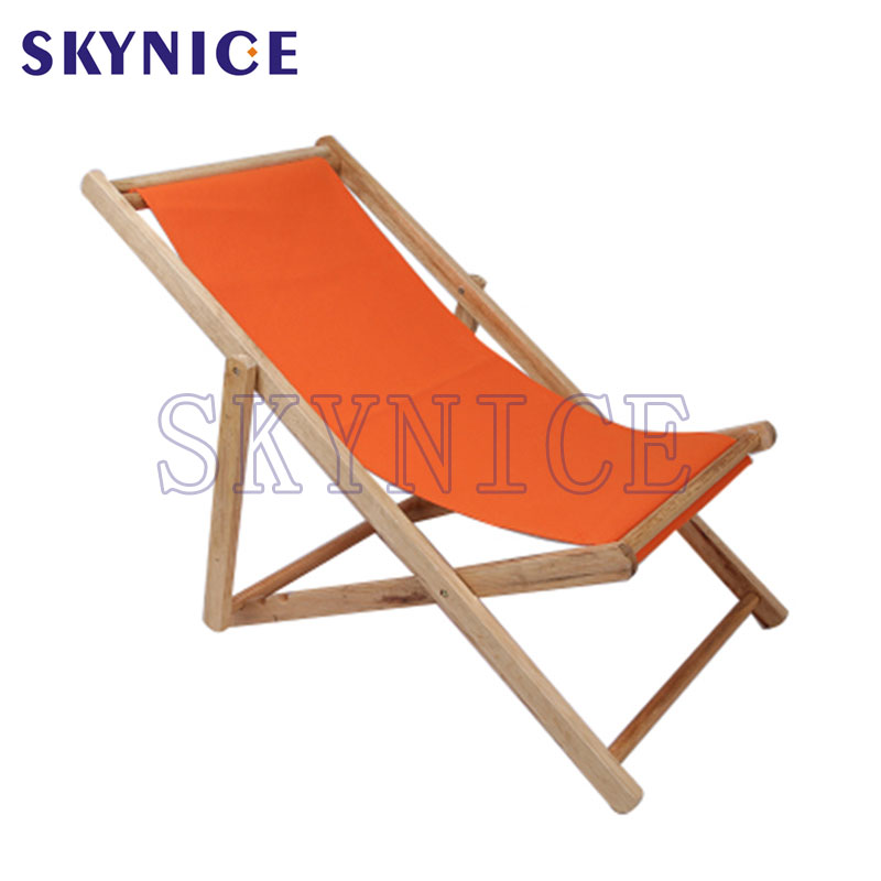 2020 nuevo producto, sillón solar de madera al aire libre